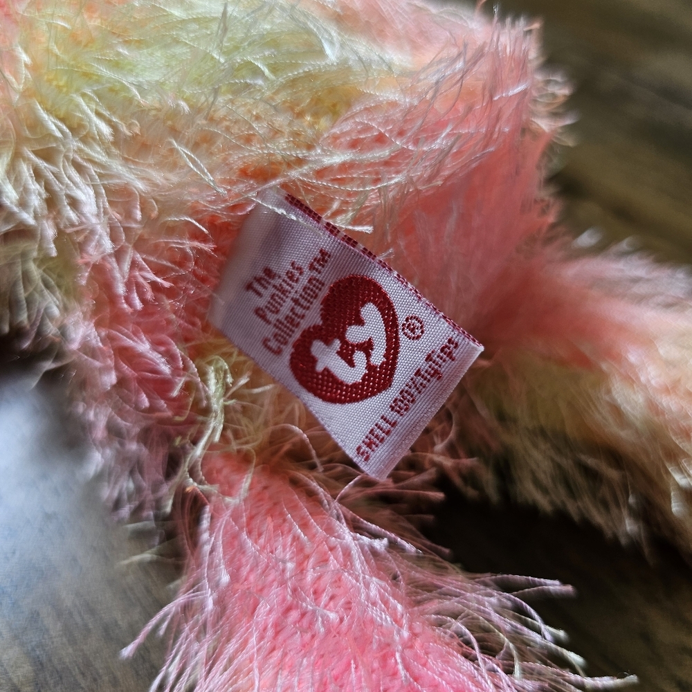 Ty® The Punkies Collection™ 2002 Rainbow the Bear - Picture 10 of 11